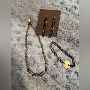 Twisted Silver Jewelry 3pc Set NIB